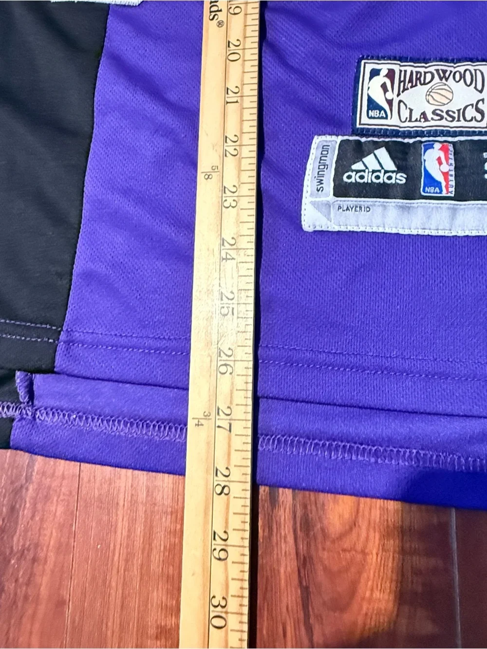 Jason Williams Sacramento Kings #55 Jersey Mens Sz Small Purple/Blk Preowned!